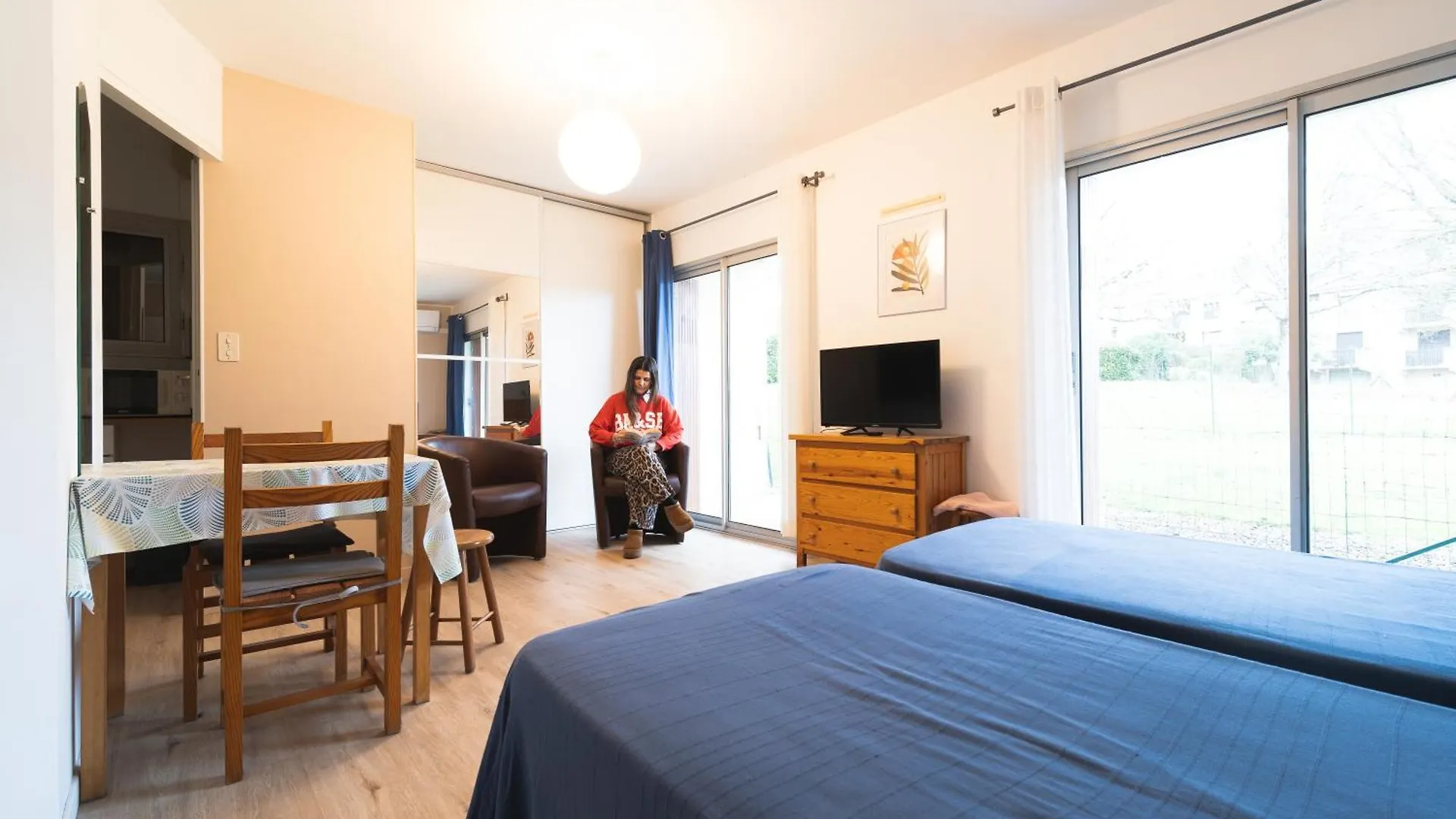 Les Mimosas - App 07 - Appartement Cosy Clim Balcon 1Er Etage Cazaubon